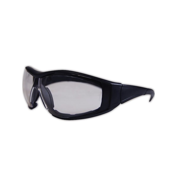 Safety Goggles, Clear Lens, Anti-Fog, Direct Vented, Elastic Strap, Gemstone Series